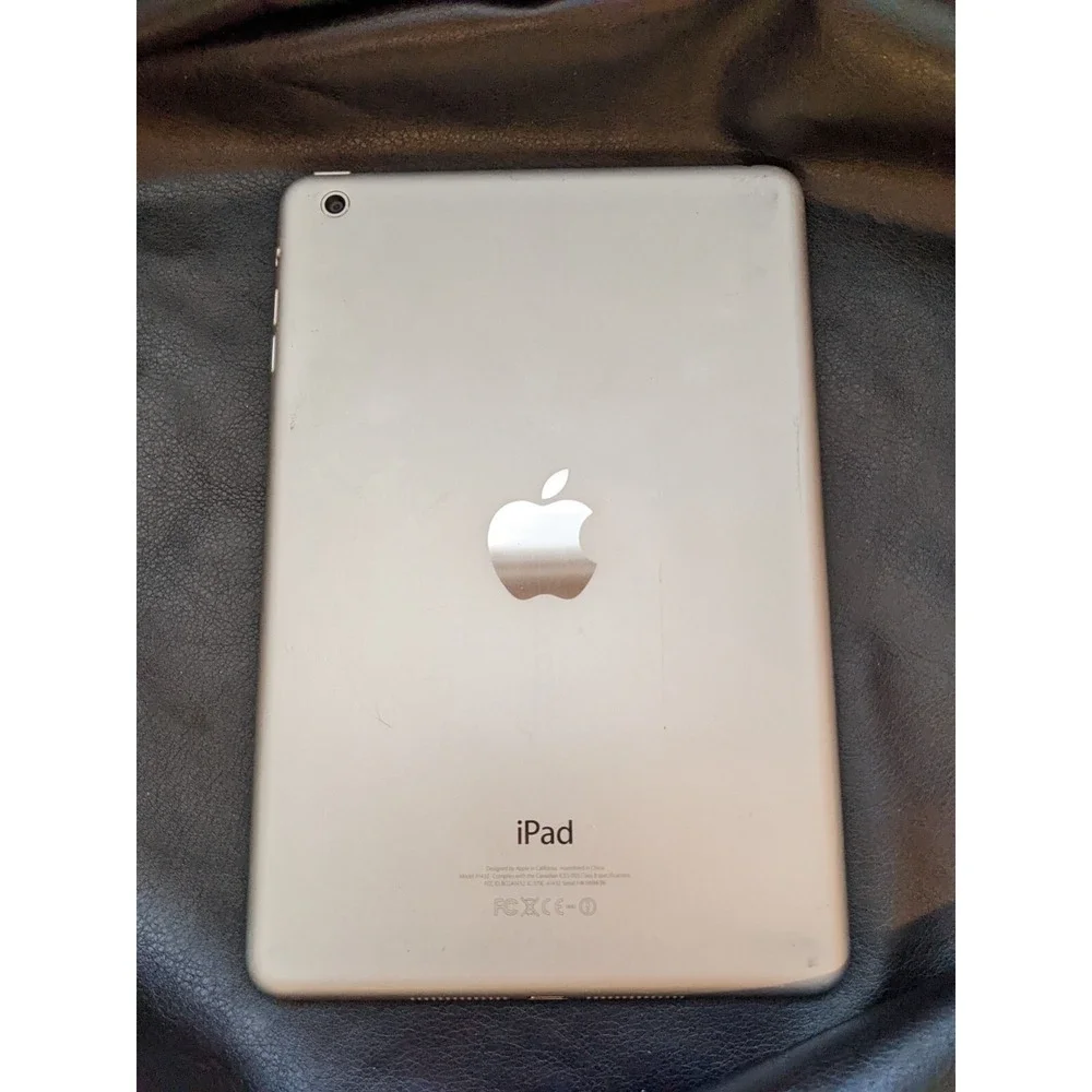 Apple iPad Mini 1 A1432 16GB Wi-Fi 7.9' Silver White 531LL/A Reset WORKING